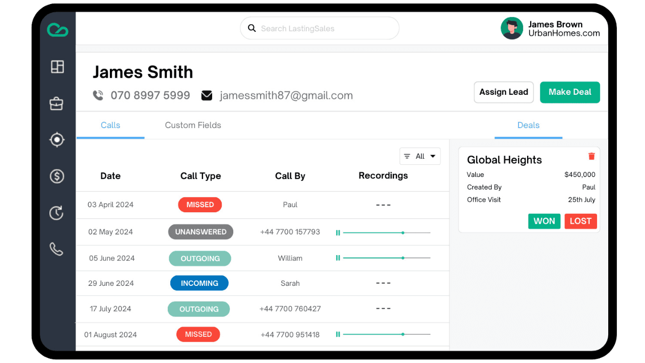 Follow-up Dashboard